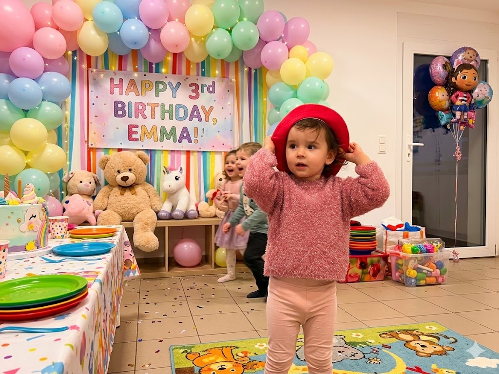 Kindergeburtstag Hut