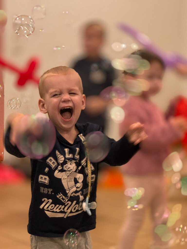 Kindergeburtstag Seifenblasen