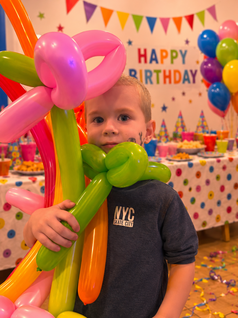 Kindergeburtstag Modelierluftballons